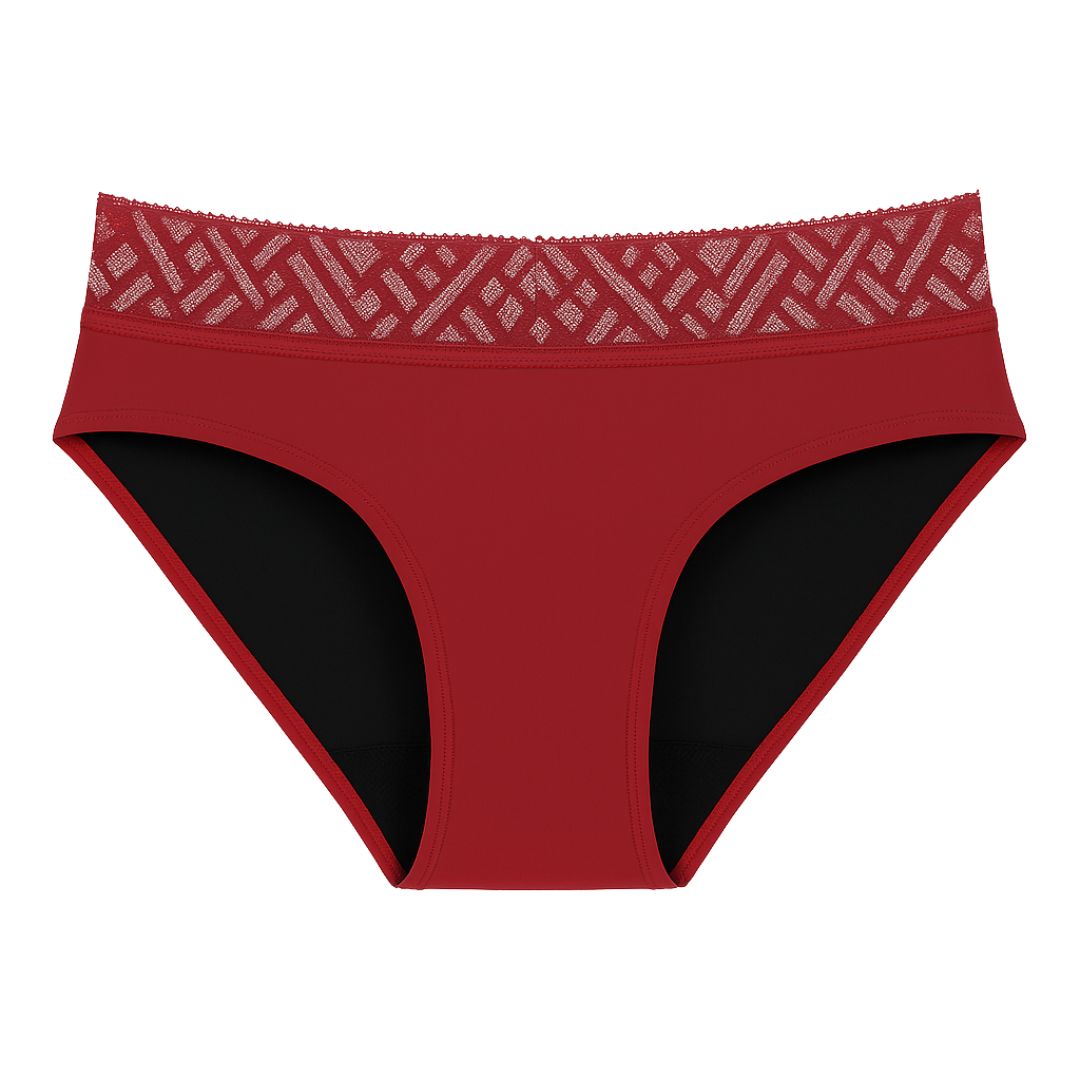 Cueca menstrual extra absorvente Lelambu® Belle