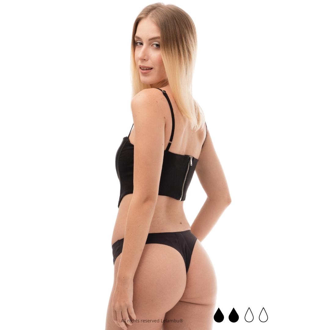 Tanga menstrual sem costuras Lelambu® Enya
