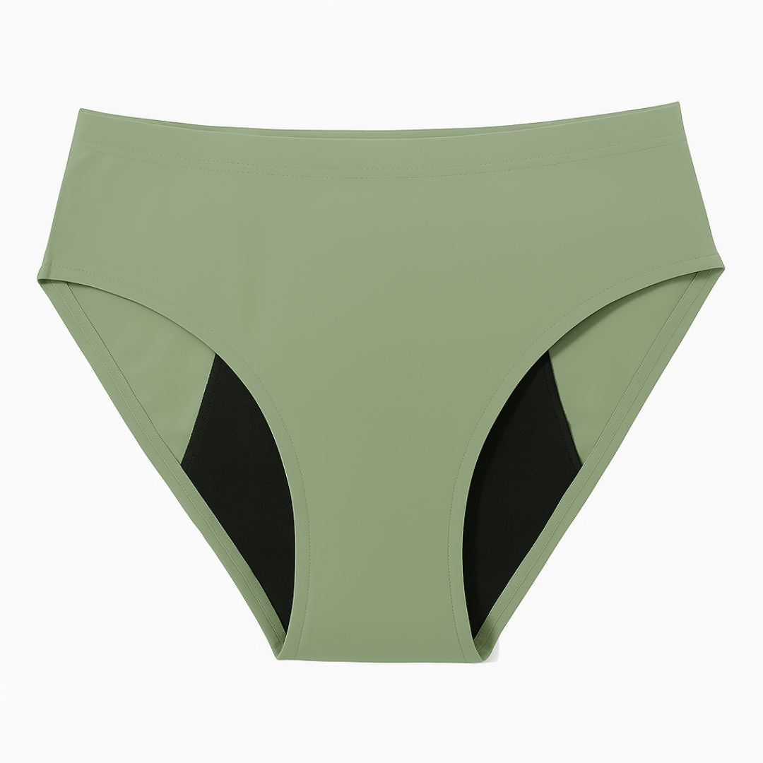 Cueca menstrual e para incontinência sem costuras Lelambu® Elara