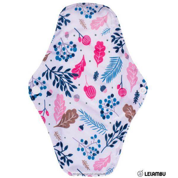 Pensos reutilizáveis de pano de bambú branco