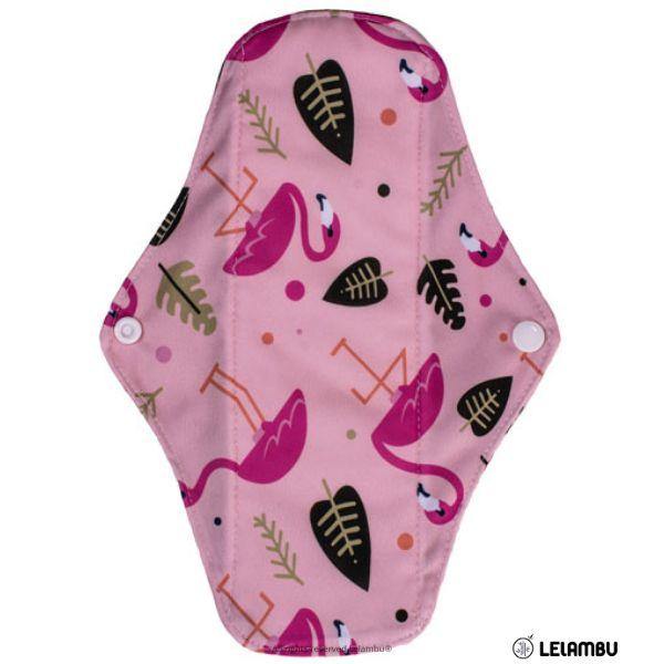 Pensos reutilizáveis de pano de bambú rosa