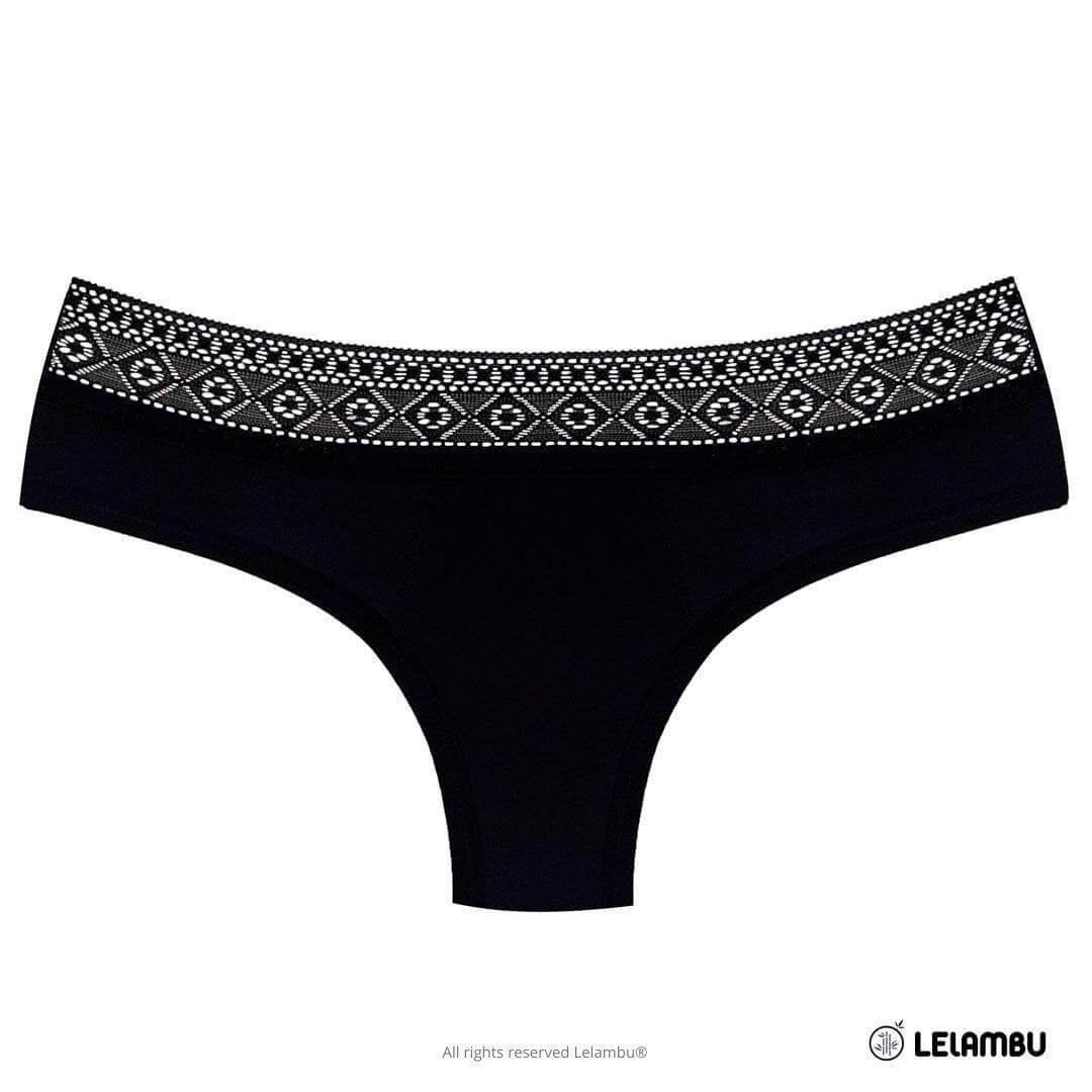 Cueca absorvente Lelambu Elegance